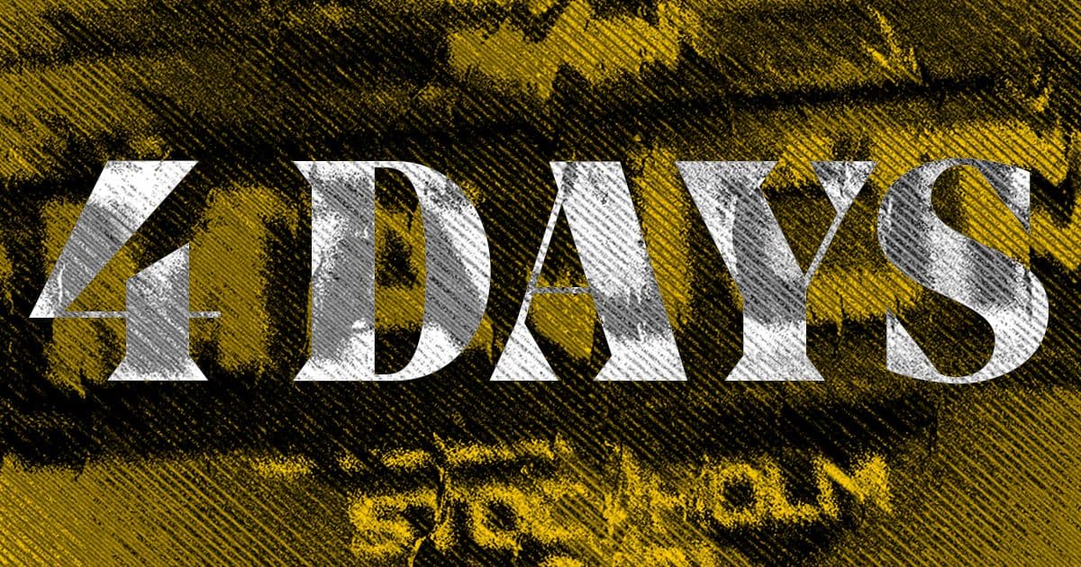 Four days to go!