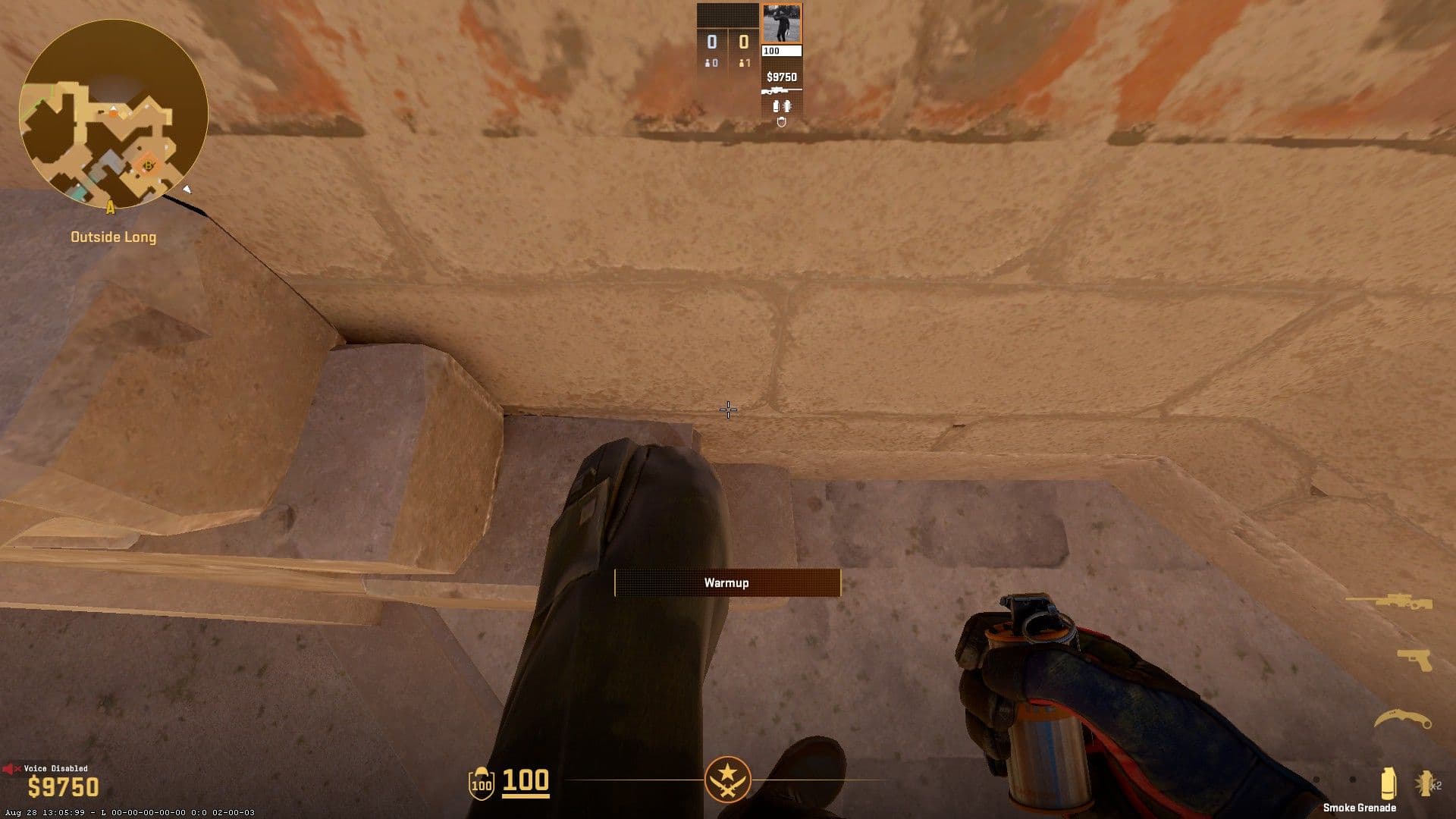 B site execute — Smoke 5 - position