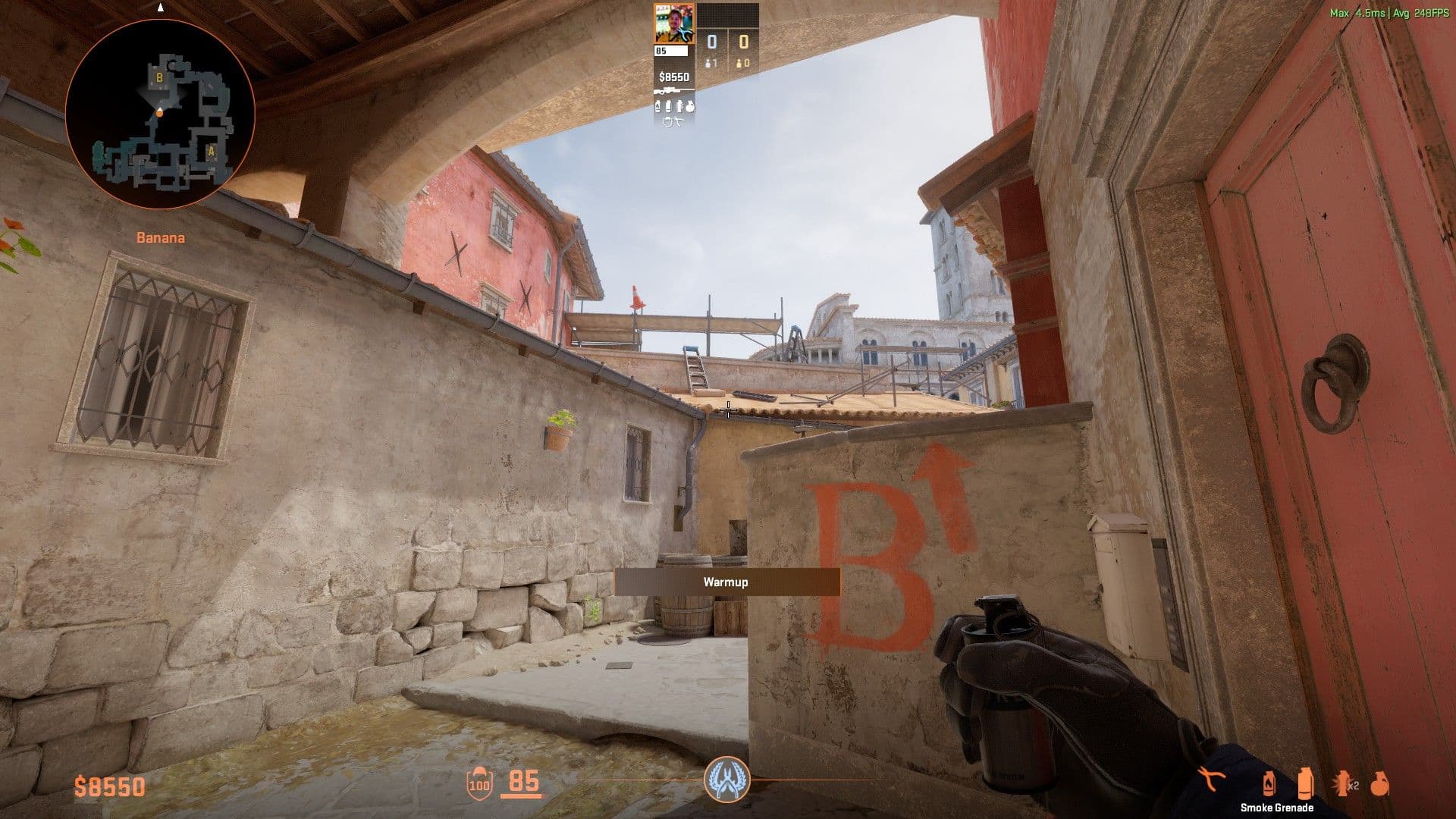B site execute — Smoke 2