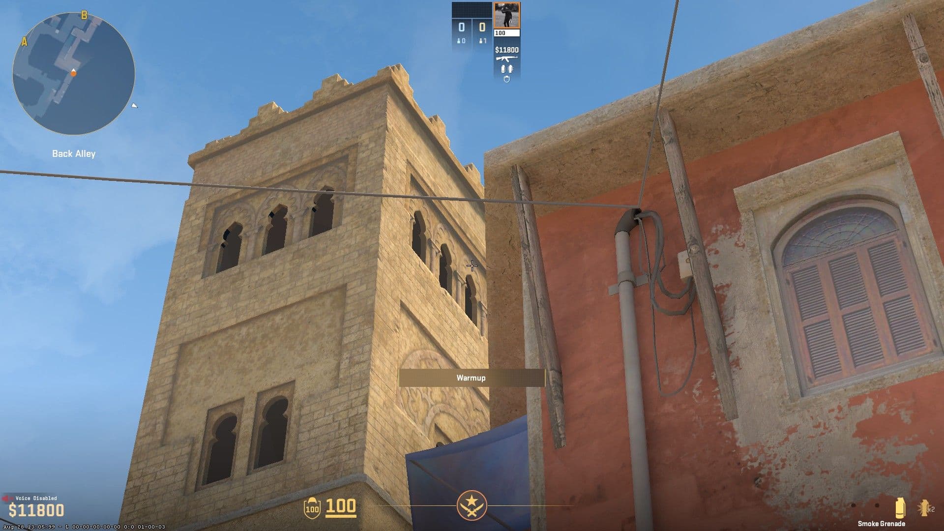 B site execute — Smoke 1 — Step 2 zoom