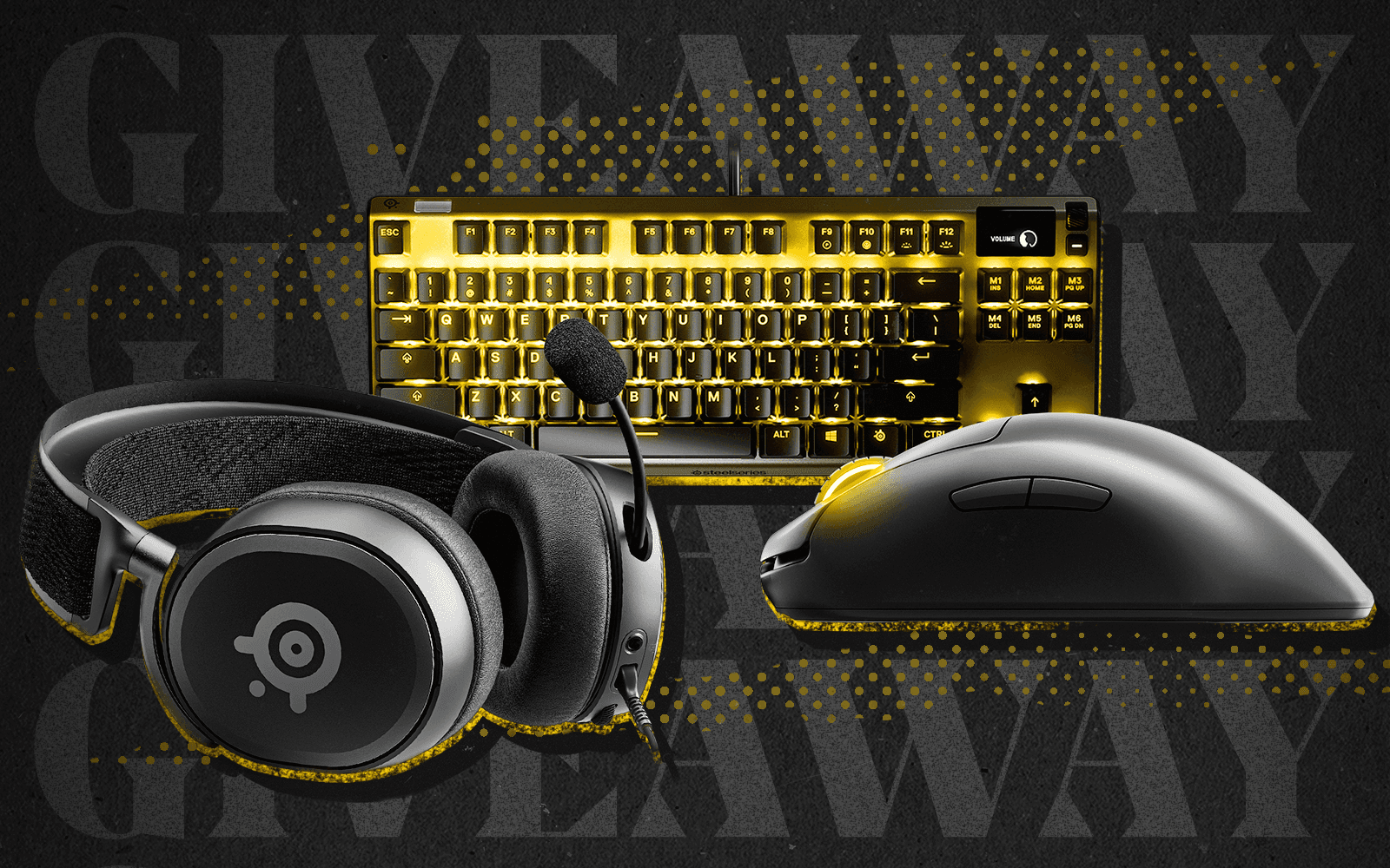 Winners of our giveaway with SteelSeries