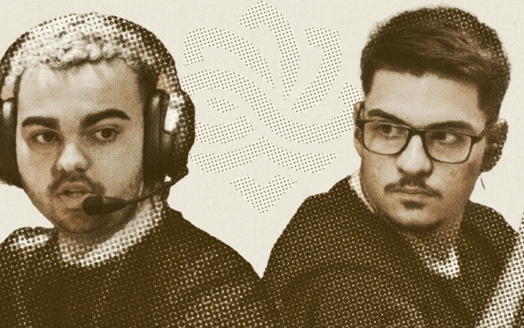 n1ssim and ksloks on an edited background