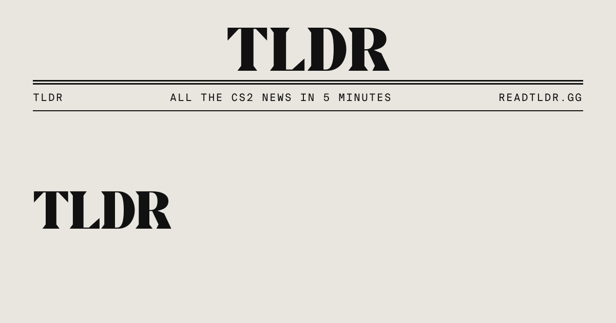 Daily games - TL;DR on CS2
